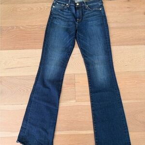 7 For All Mankind Indigo Boot Cut High Rise Jeans 29